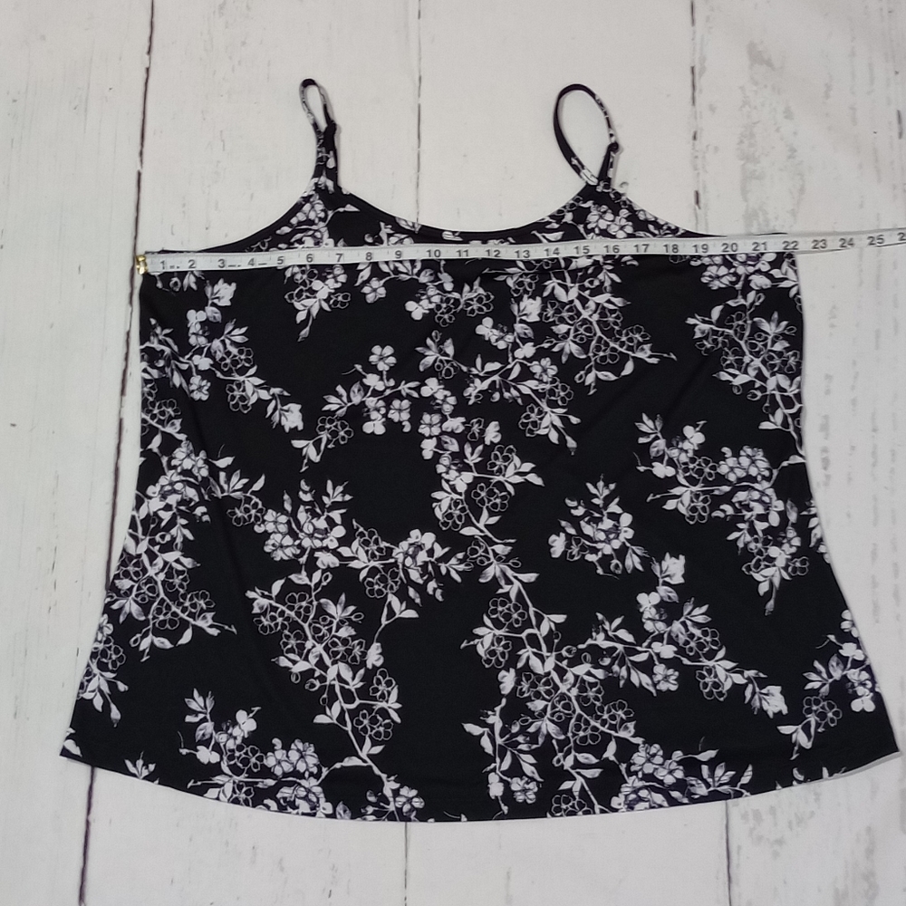 FASHION BUG Black Grey Gray Cami Camisole Tank Top - Picture 4 of 12
